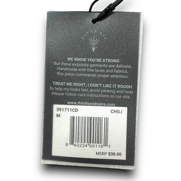 Thistle and Spire Kane Garter Belt with Removable Chocker - Picture 8 of 8